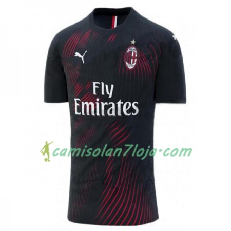 Camisola AC Milan 3º Equipamento 2019/20 Manga Curta